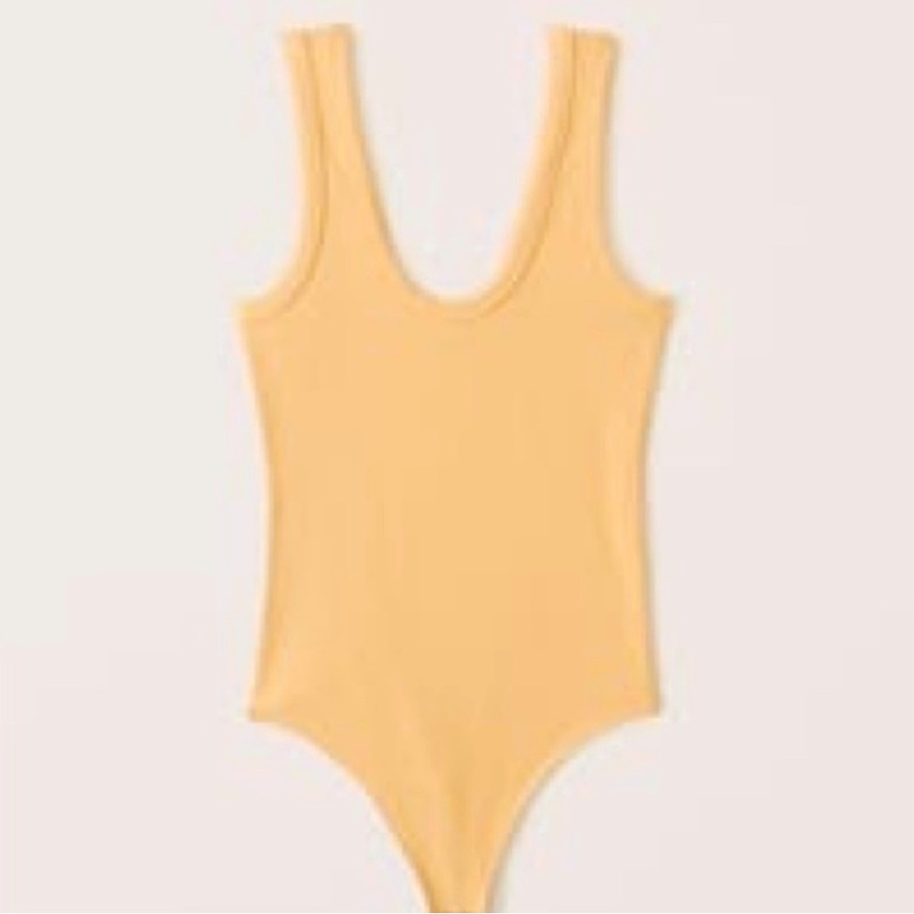 Abercrombie & Fitch Soft A&F Ribbed Bodysuit - Size M